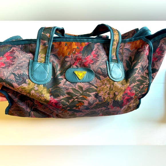 Handbags - Vintage Needlepoint Duffle Bag